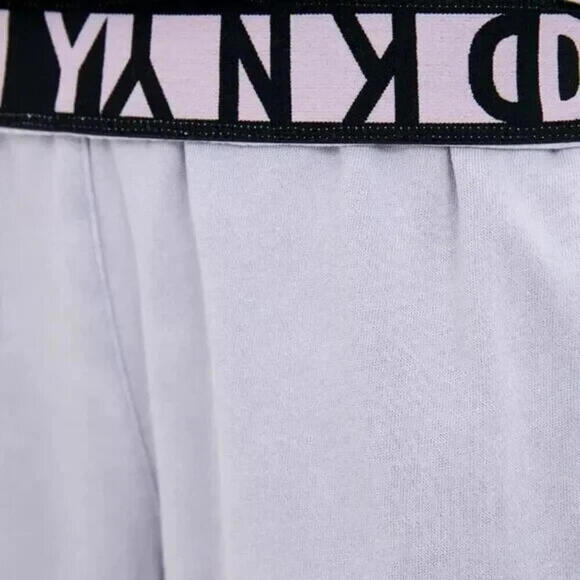 New DKNY Sport Women’s Cotton Jogger Pants, Color: Lilac, Size: Large - Picture 4 of 4